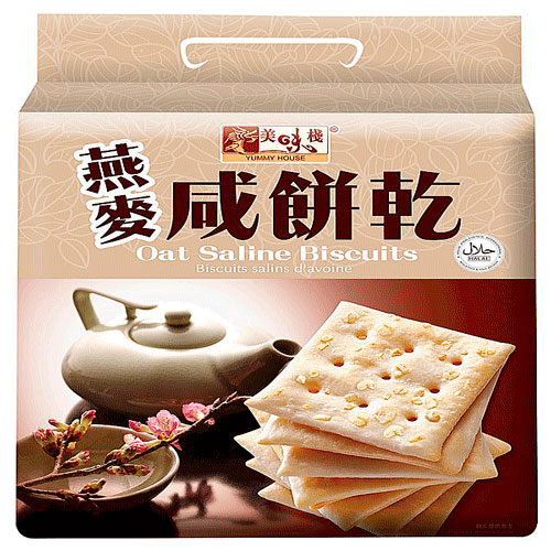 102132A Yummy House Oat Saline Biscuits
