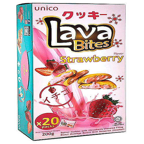 102167A Lava Bites - Strawberry