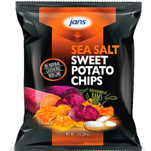 102294A Jans Sea Salt Sweet Potato Chips