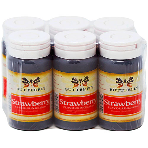 105165A Butterfly Food Flavoring - Strawberry