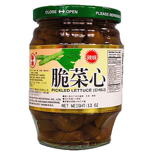 106704A Hwa Nan Pickled Lettuce - Spicy