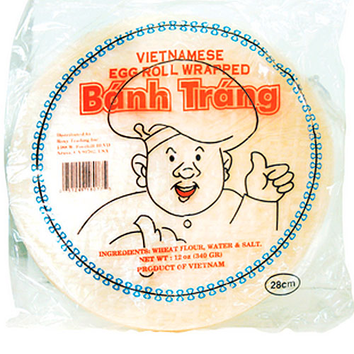 108077A Chef Brand Egg Roll Wrapper (28Cm)