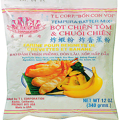 113001A T.L. Tempura Batter Mix Bột Chiên Tôm & Chuối Chiên