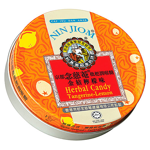 115132A Nin Jiom Herbal Candy Tangerine-Lemon